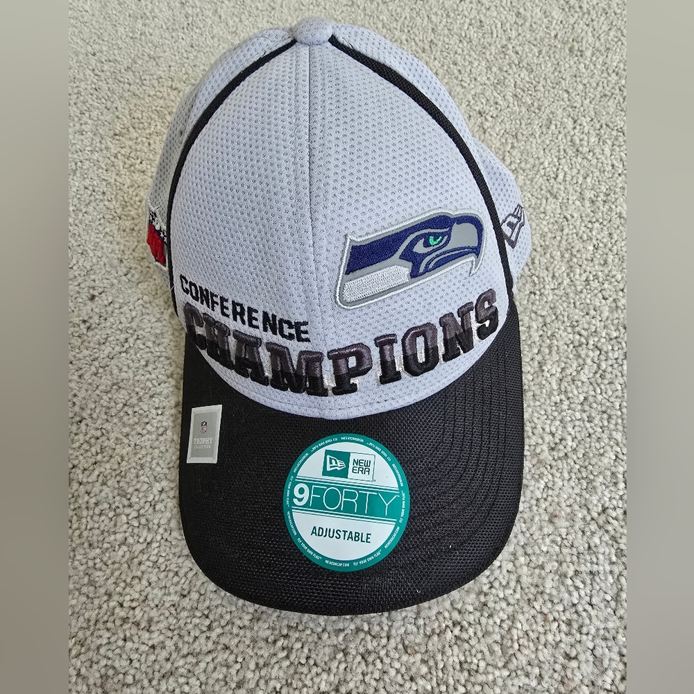 🧢New Era Seahawks Conference Champions Cap
